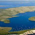 In Zadar With Sea View, Balcony, Air Conditioning, Wifi 3796-8 Appartement Zaton (Zadar)