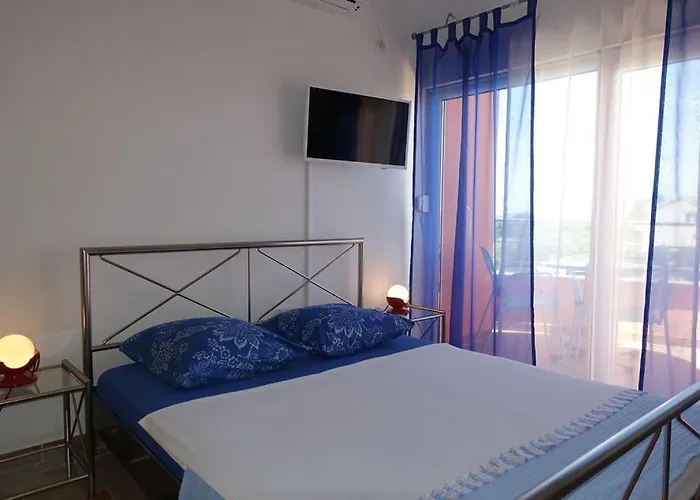 In Zadar With Sea View, Balcony, Air Conditioning, Wifi 3796-8 * Zaton (Zadar)