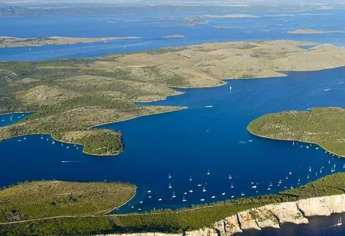 In Zadar With Sea View, Balcony, Air Conditioning, Wifi 3796-8 公寓 扎顿