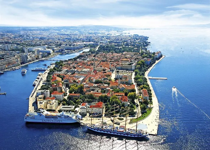 In Zadar With Sea View, Balcony, Air Conditioning, Wifi 3796-8 * Zaton (Zadar)